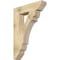 Ekena Millwork Olympic Slat Rough Sawn Bracket, Douglas Fir, 6"W x 28"D x 40"H BKT06X28X40OLY06RDF - alternate 1